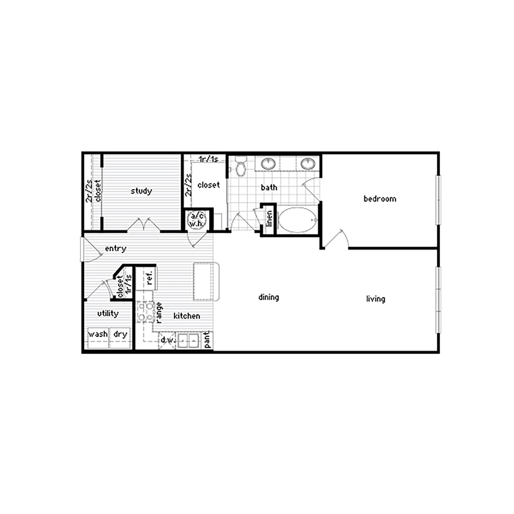 36Sixty, Floor Plans, A7 (2D)